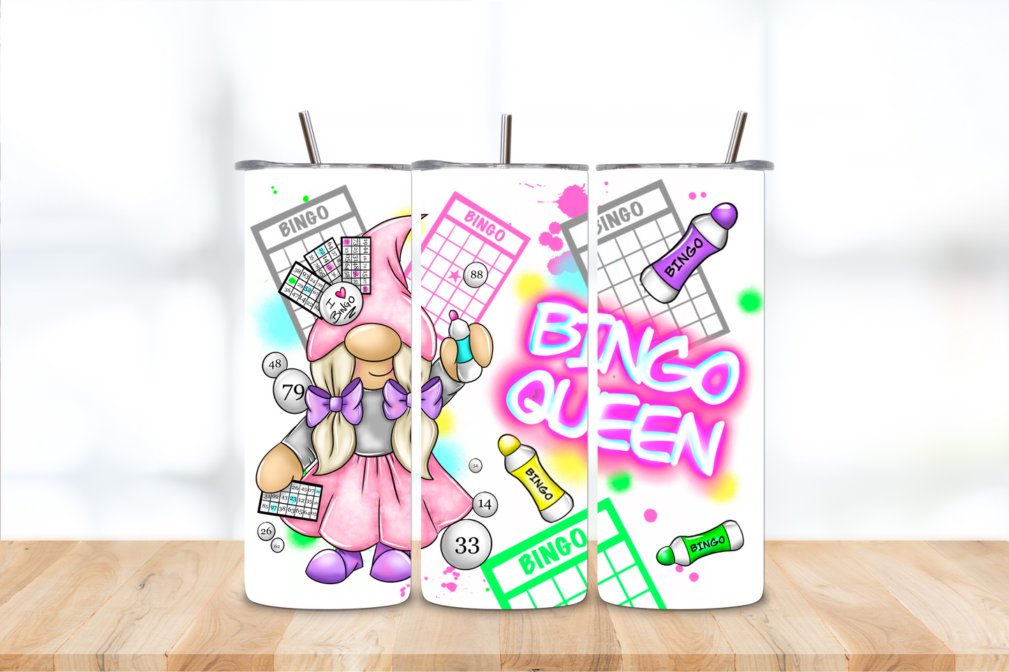 Bingo Queen 20oz Tumbler